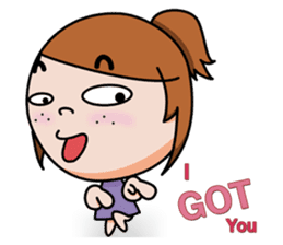 Little Freckles's Life sticker #2933402