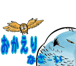 fukurou-san sticker #2933509