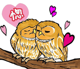 fukurou-san sticker #2933517