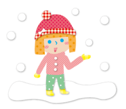 Daily conversation of the girl&cat sticker #2934167