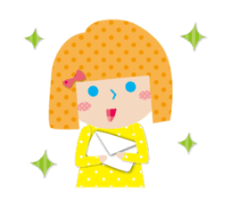 Daily conversation of the girl&cat sticker #2934195