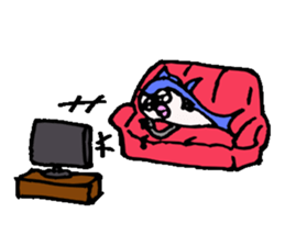 Tuna stamp sticker #2934374