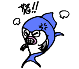 Tuna stamp sticker #2934381