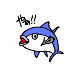 Tuna stamp sticker #2934390