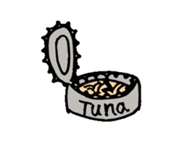 Tuna stamp sticker #2934396
