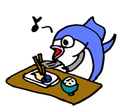 Tuna stamp sticker #2934401