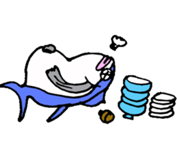 Tuna stamp sticker #2934402