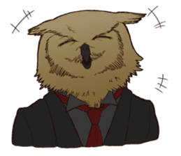 Bird butlers sticker #2935943