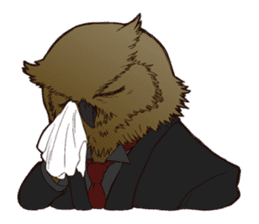 Bird butlers sticker #2935951