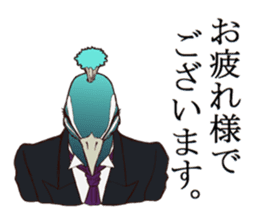 Bird butlers sticker #2935960