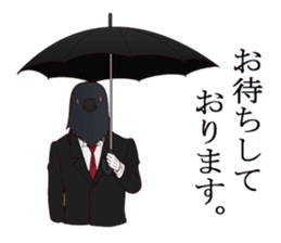 Bird butlers sticker #2935961