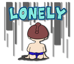 SMALL SUMO WRESTLER sticker #2936316