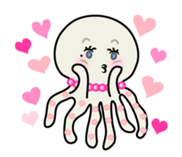 Leisurely octopus2 sticker #2936343
