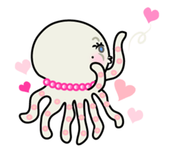 Leisurely octopus2 sticker #2936344