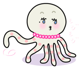 Leisurely octopus2 sticker #2936345