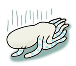Leisurely octopus2 sticker #2936350
