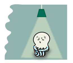 Leisurely octopus2 sticker #2936357