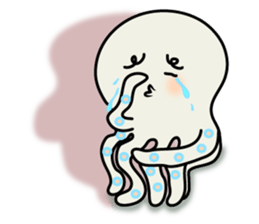 Leisurely octopus2 sticker #2936358