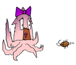 [OKim]Couple squid blred sticker #2936451