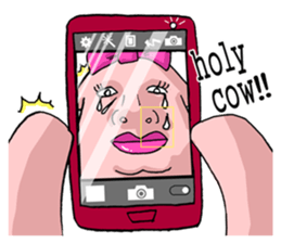 [OKim]Couple squid blred sticker #2936456