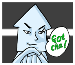 [OKim]Couple squid blred sticker #2936459