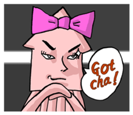 [OKim]Couple squid blred sticker #2936460