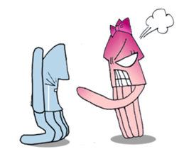 [OKim]Couple squid blred sticker #2936478