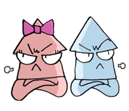 [OKim]Couple squid blred sticker #2936480