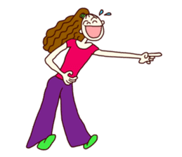 Miho, the easygoing sticker #2936737