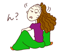 Miho, the easygoing sticker #2936753