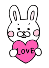 Rabbit of childcare sticker 2 sticker #2937170