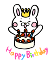 Rabbit of childcare sticker 2 sticker #2937175