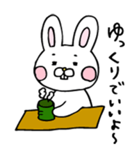 Rabbit of childcare sticker 2 sticker #2937183