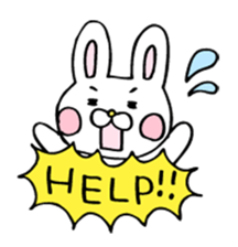 Rabbit of childcare sticker 2 sticker #2937184