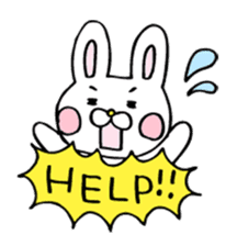 Rabbit of childcare sticker 2 sticker #2937184