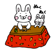 Rabbit of childcare sticker 2 sticker #2937187