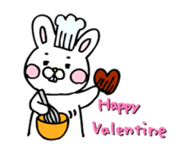 Rabbit of childcare sticker 2 sticker #2937195