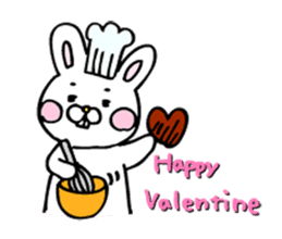 Rabbit of childcare sticker 2 sticker #2937195