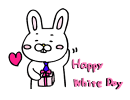 Rabbit of childcare sticker 2 sticker #2937196