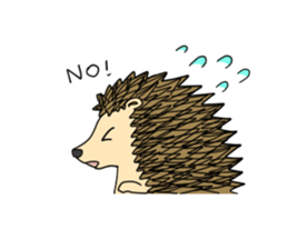 A Little Hedgehog "Harry-kun" sticker #2937324