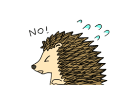 A Little Hedgehog "Harry-kun" sticker #2937324