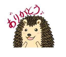 A Little Hedgehog "Harry-kun" sticker #2937325