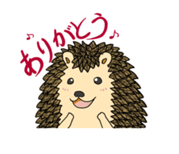 A Little Hedgehog "Harry-kun" sticker #2937325
