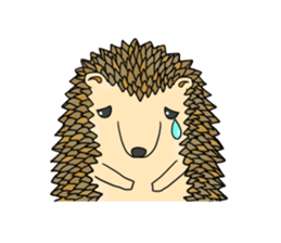 A Little Hedgehog "Harry-kun" sticker #2937327