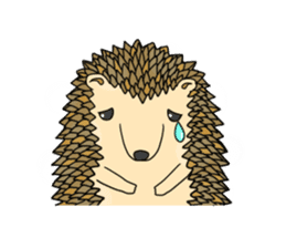 A Little Hedgehog "Harry-kun" sticker #2937327