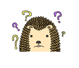 A Little Hedgehog "Harry-kun" sticker #2937330