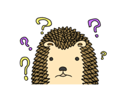 A Little Hedgehog "Harry-kun" sticker #2937330