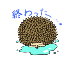 A Little Hedgehog "Harry-kun" sticker #2937331