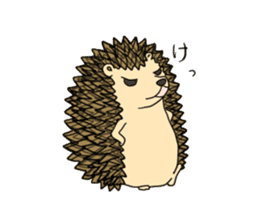 A Little Hedgehog "Harry-kun" sticker #2937335