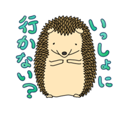 A Little Hedgehog "Harry-kun" sticker #2937341